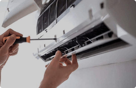 install an air conditioner